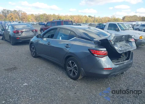 2022 Nissan Sentra Sv Xtronic Cvt from USA, damaged, VIN 3N1AB8CV7NY205738